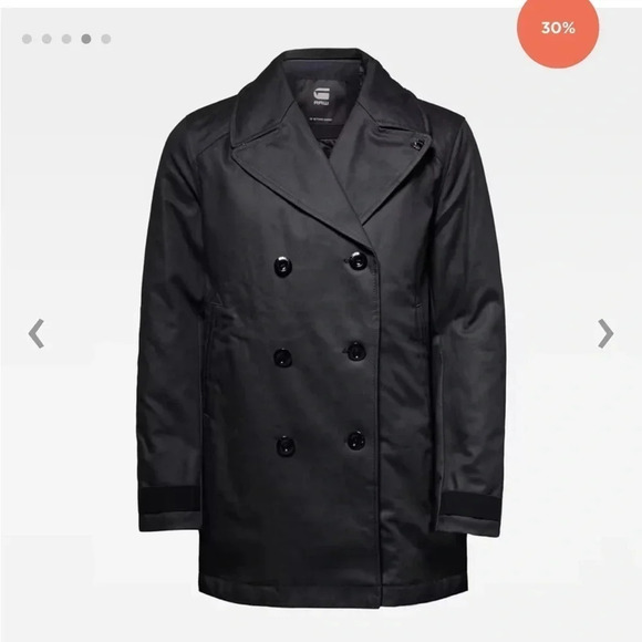 G star Raw size small denim peacoat - Picture 10 of 13